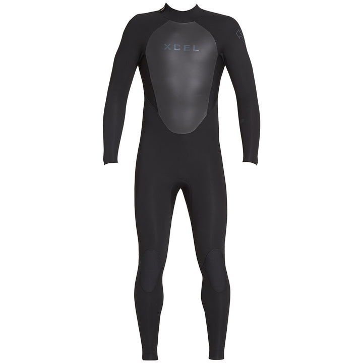 XCEL 4/3 Axis Back Zip Wetsuit Black