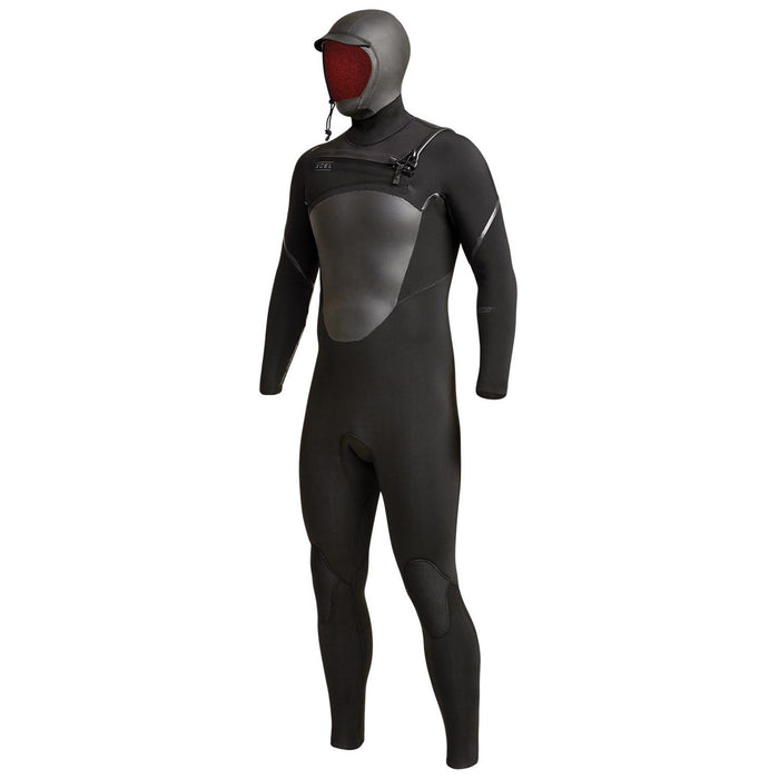 XCEL 5/4 Axis Hooded Wetsuit Black