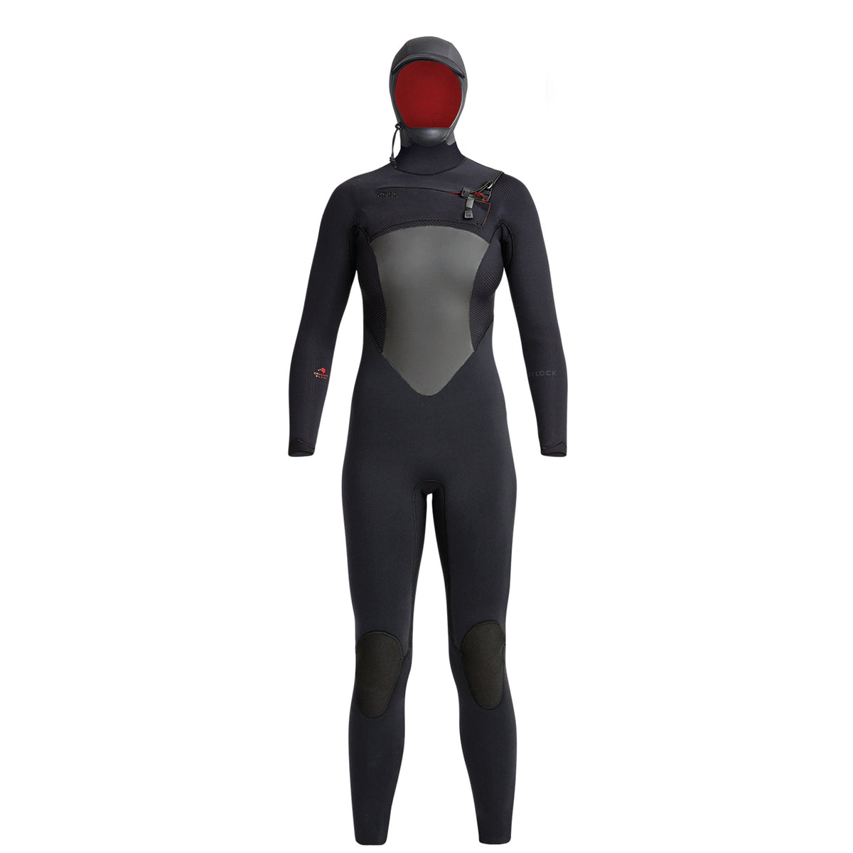 XCEL 6/5/4 Drylock Hooded Wetsuit - Women's Black