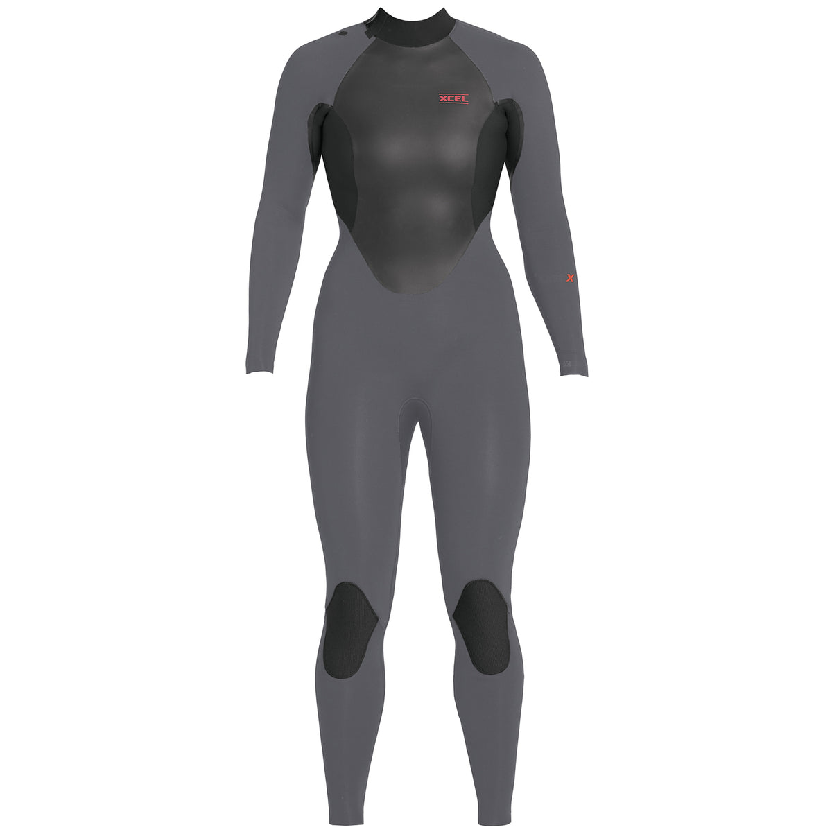 XCEL 4/3 Axis X Back Zip Wetsuit - Women's Jet Black/Black