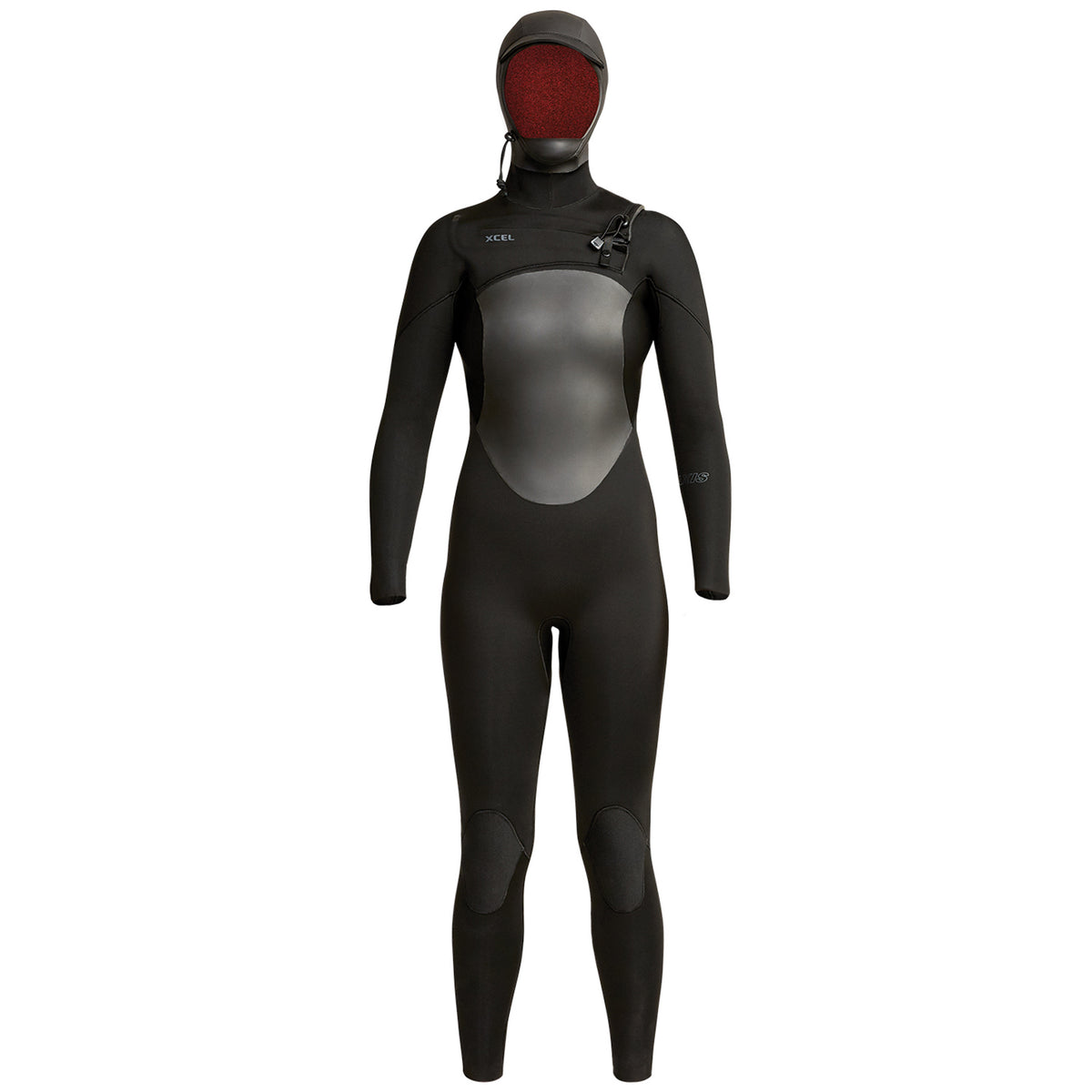 XCEL 5/4 Axis Hooded Wetsuit - Women's Black
