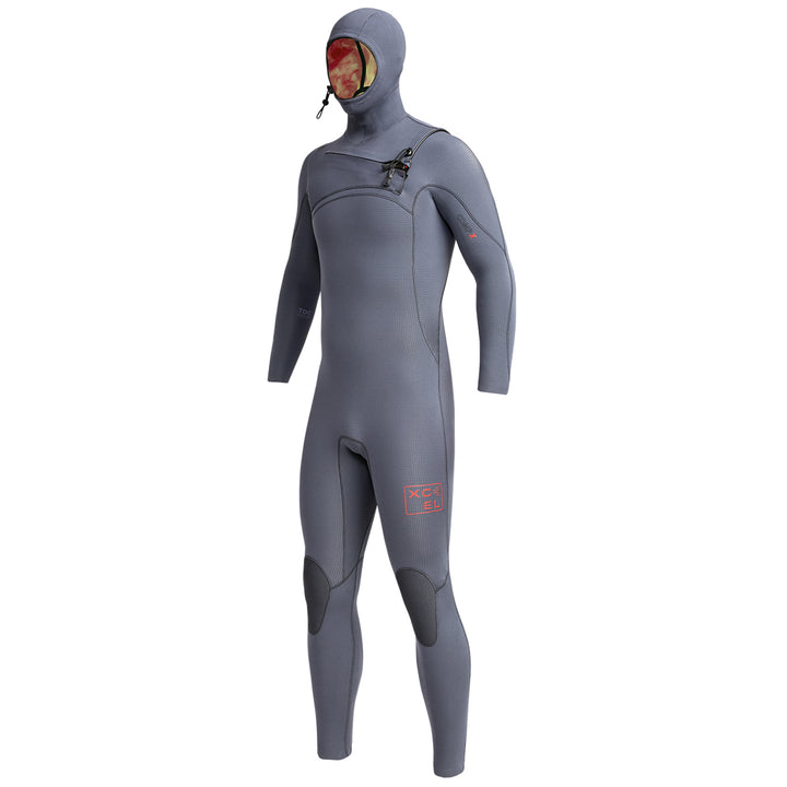 XCEL 4.5/3.5 Comp X Hooded Wetsuit Gunmetal