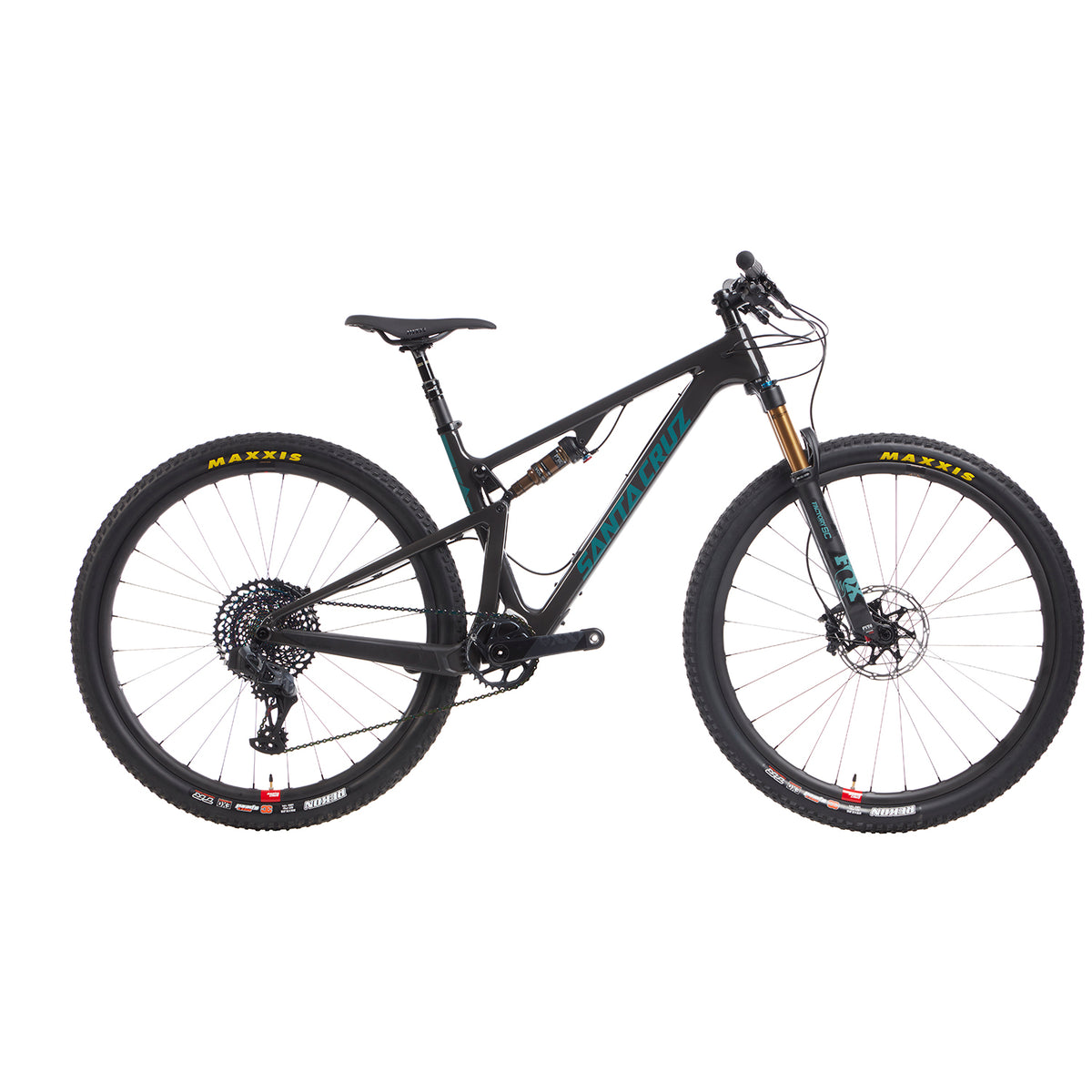 Santa Cruz Bicycles Blur CC XX1 AXS Trail Reserve Complete Mountain Bike 2020 Gloss Carbon