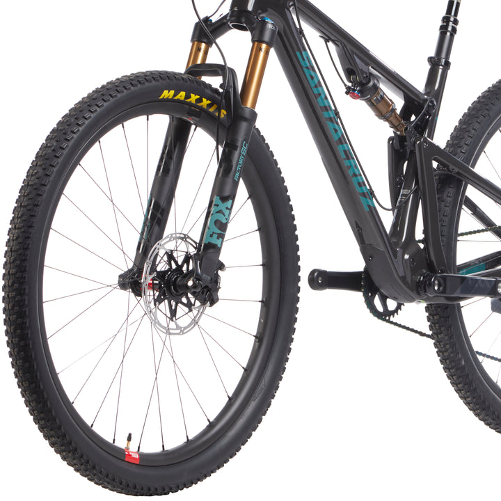 Santa Cruz Bicycles Blur CC XX1 AXS Trail Reserve Complete Mountain Bike 2020 Gloss Carbon