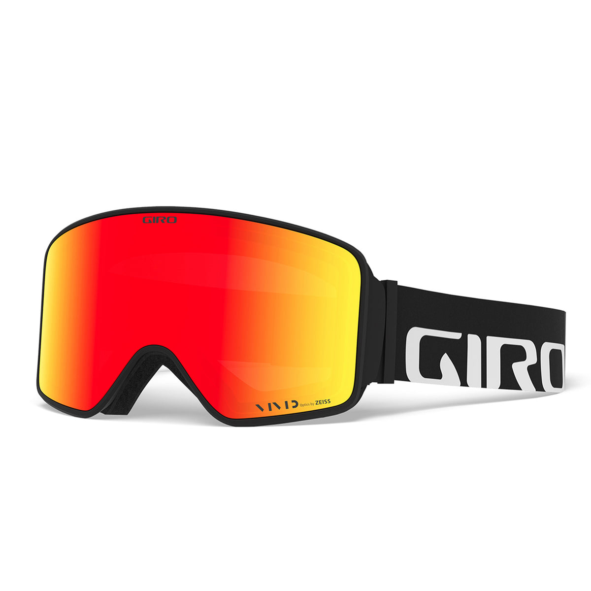 Giro Method Goggles Black Wordmark/Vivid Ember + Vivid Infrared
