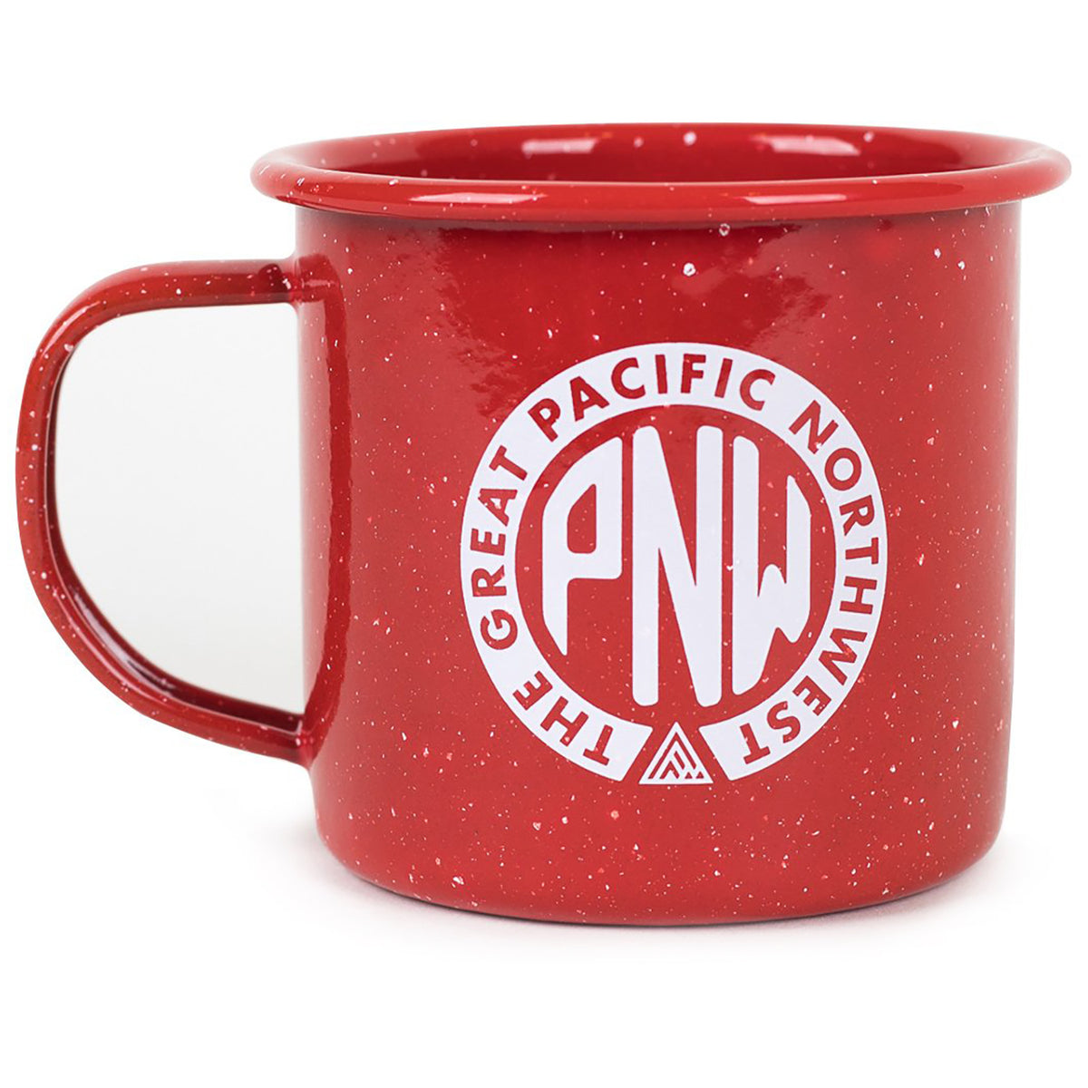 The Great PNW Union Enamel Mug Red