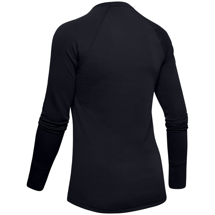 Under Armour ColdGear® Base 2.0 Crew Top - Women's Black/Pitch Gray
