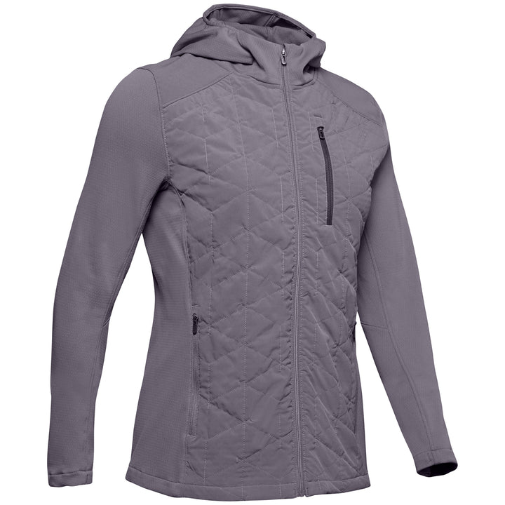 Under Armour ColdGear® Reactor Hybrid Lite Jacket - Women's Flint/Nocturne Purple