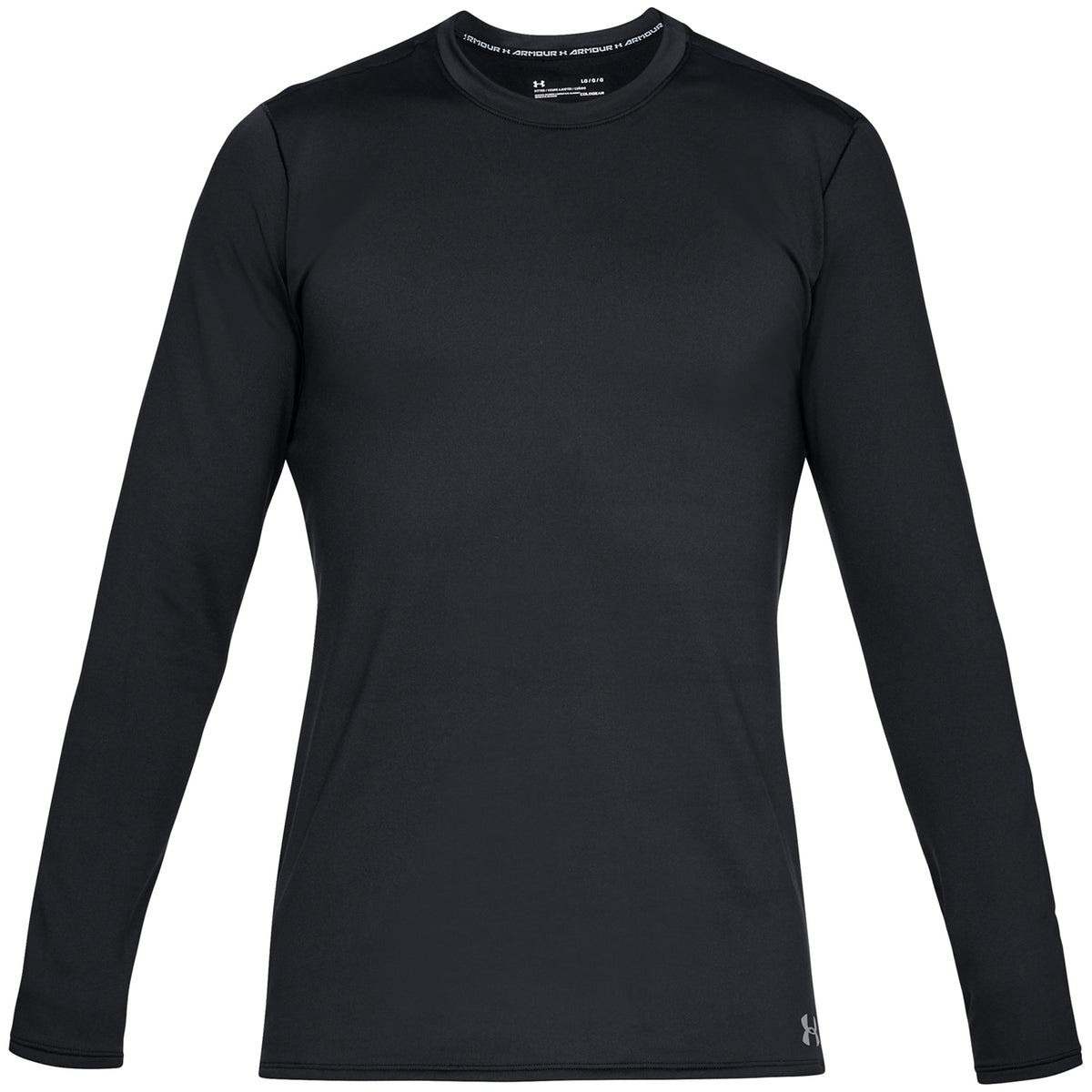 Under Armour ColdGear® Crew Top Black/Steel
