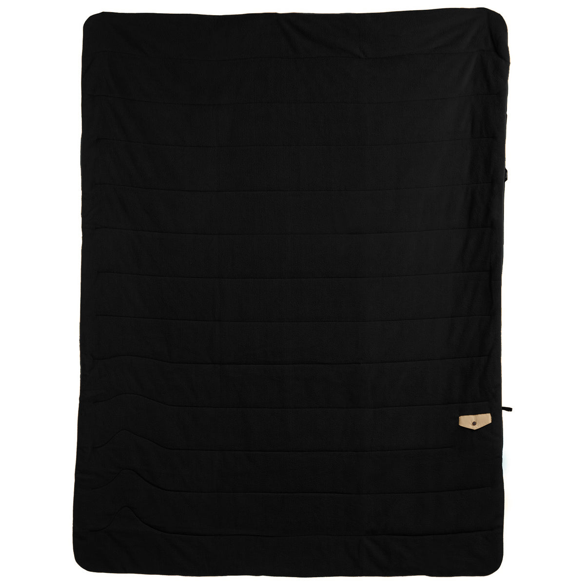 Rumpl Polar Puffy Fleece Blanket Black/Cardiff