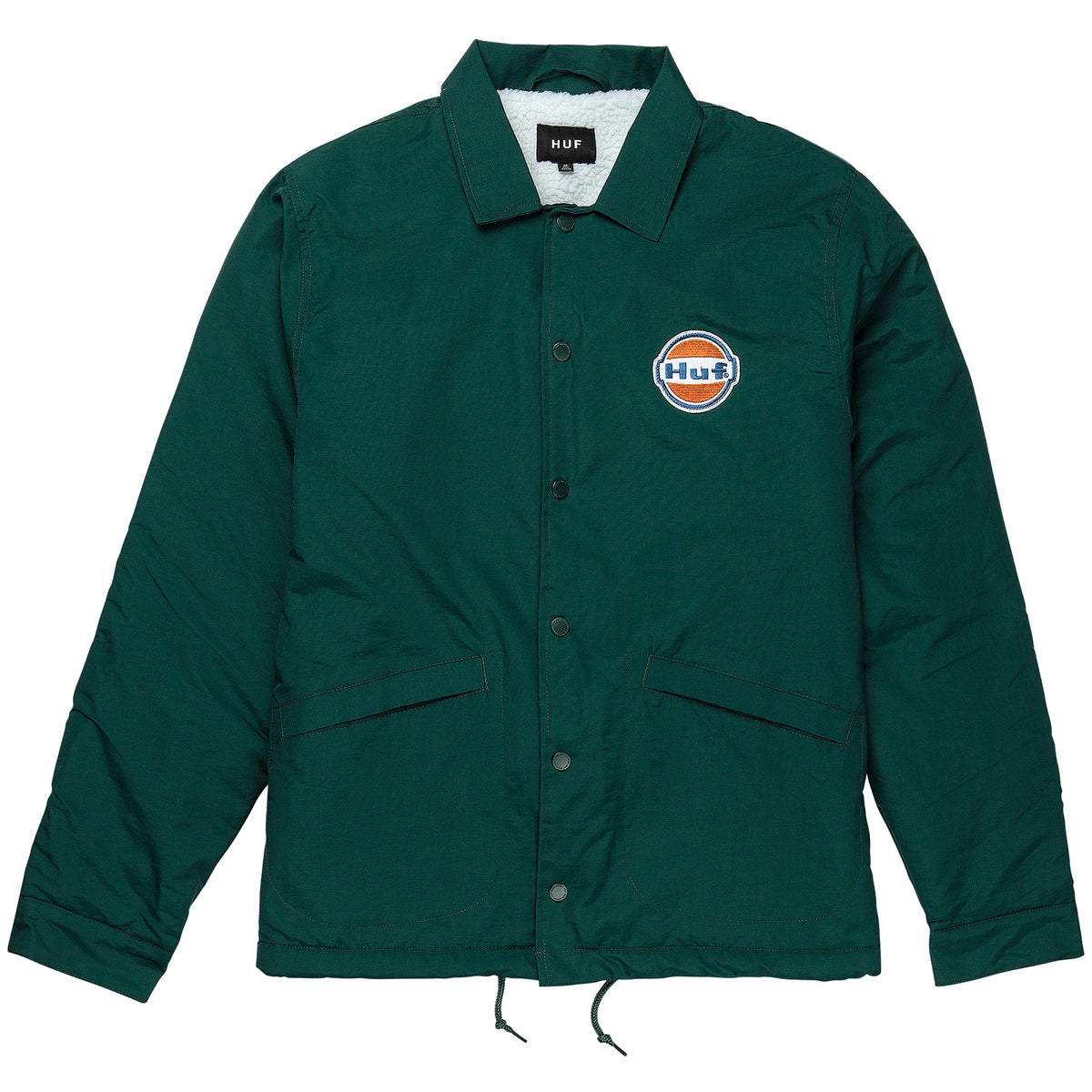 HUF Baker Coaches Jacket Botanical Green