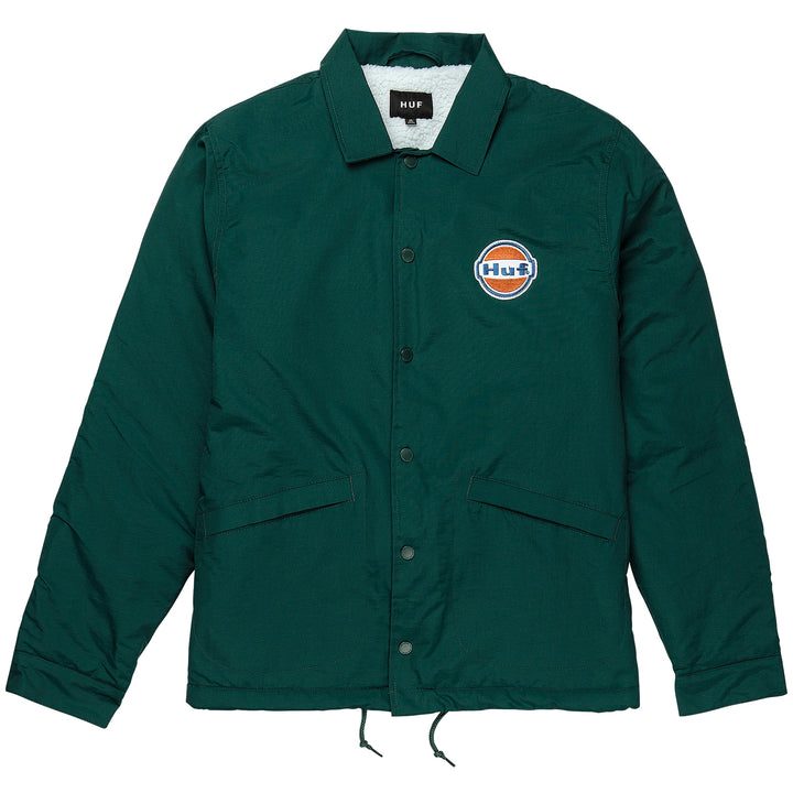 HUF Baker Coaches Jacket Botanical Green