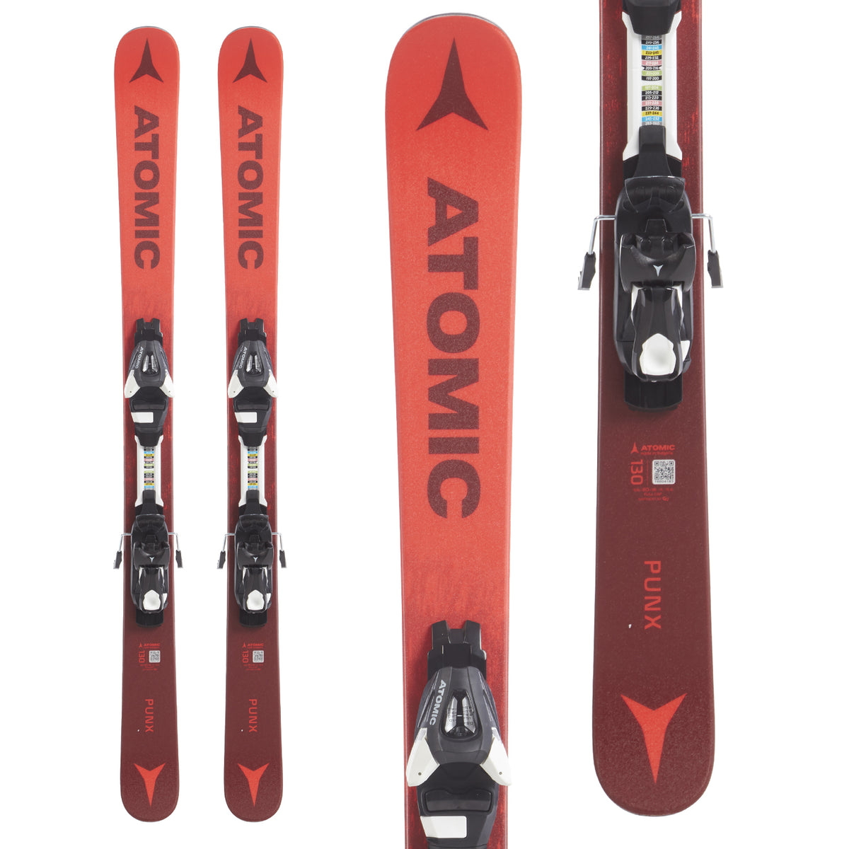 Atomic Punx Jr Skis + C5 Bindings - Little Boys' 2019