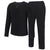Terramar Winter Warmers Fleece Baselayer Set - Toddlers' Black