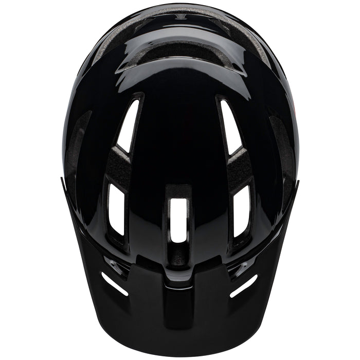 Bell Nomad Jr MIPS Bike Helmet - Kids' Gloss Black/Crimson