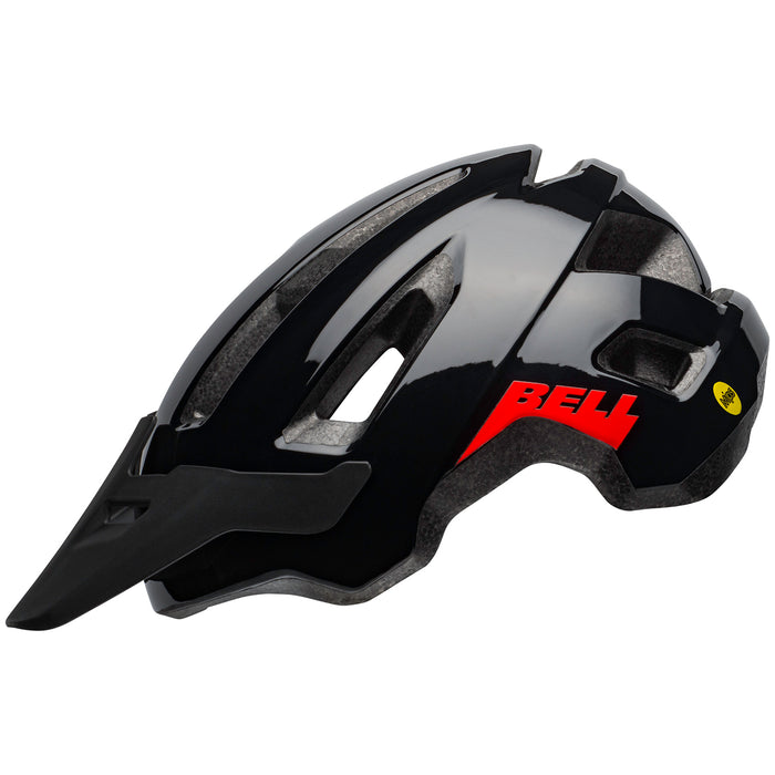 Bell Nomad Jr MIPS Bike Helmet - Kids' Gloss Black/Crimson