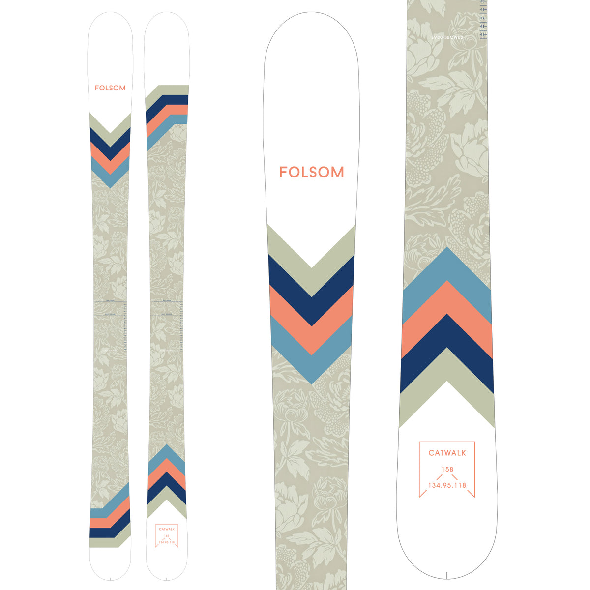 Folsom Skis Catwalk Skis - Women's 2021