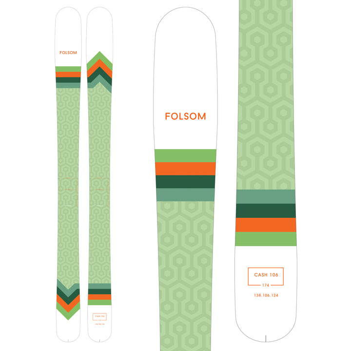 Folsom Skis Cash 106 Skis 2021