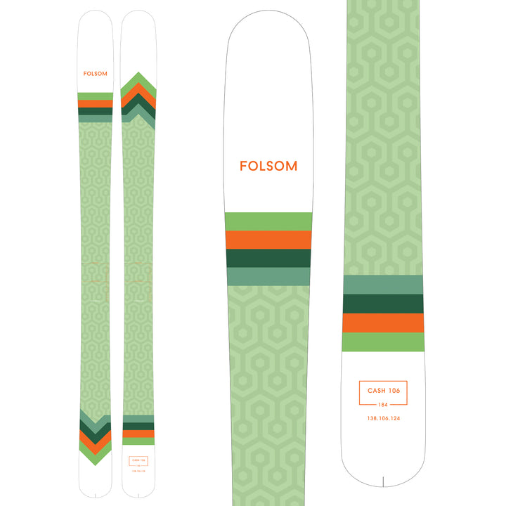 Folsom Skis Cash 106 Skis 2021