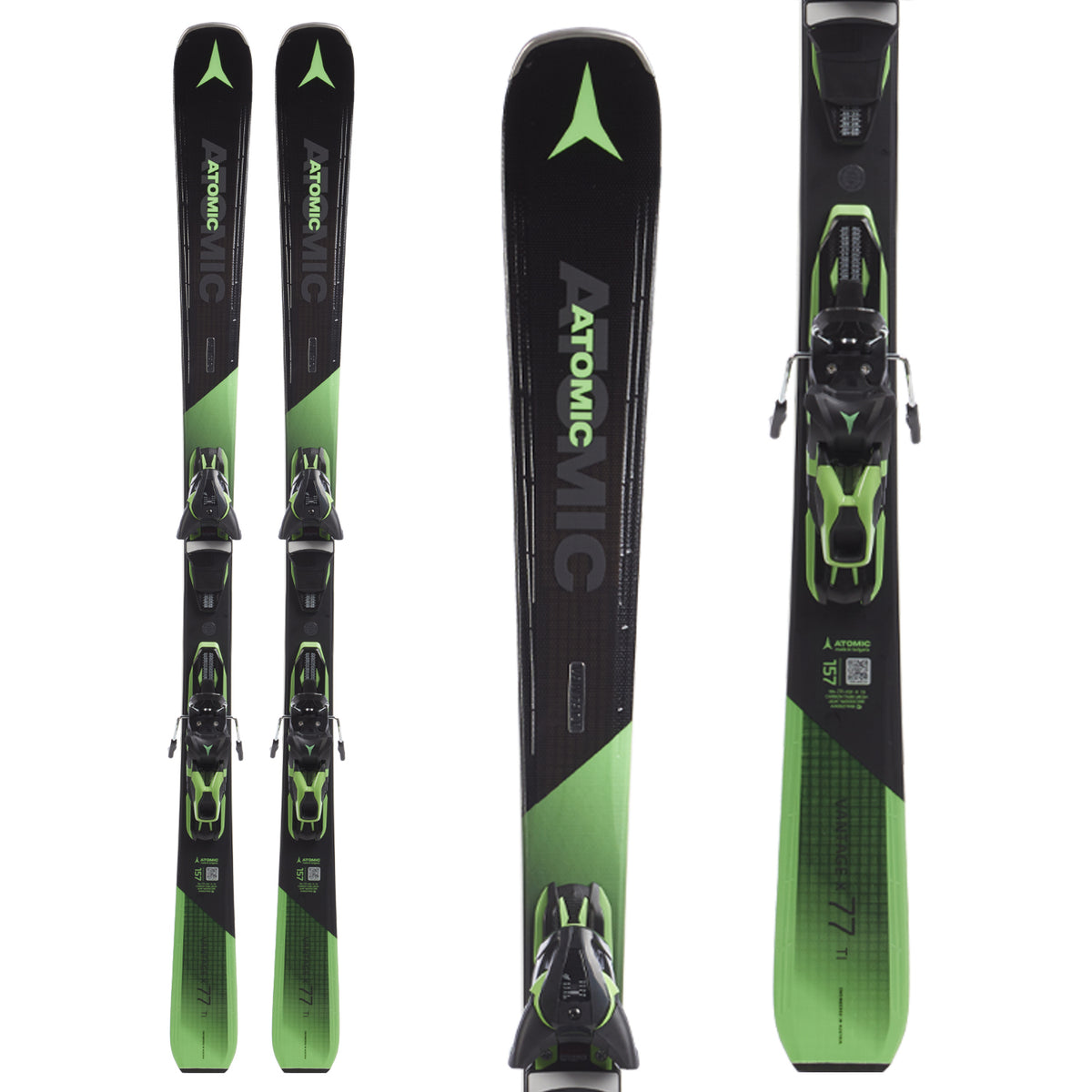 Atomic Vantage X 77 Ti Skis + FT 11 GW Bindings 2019