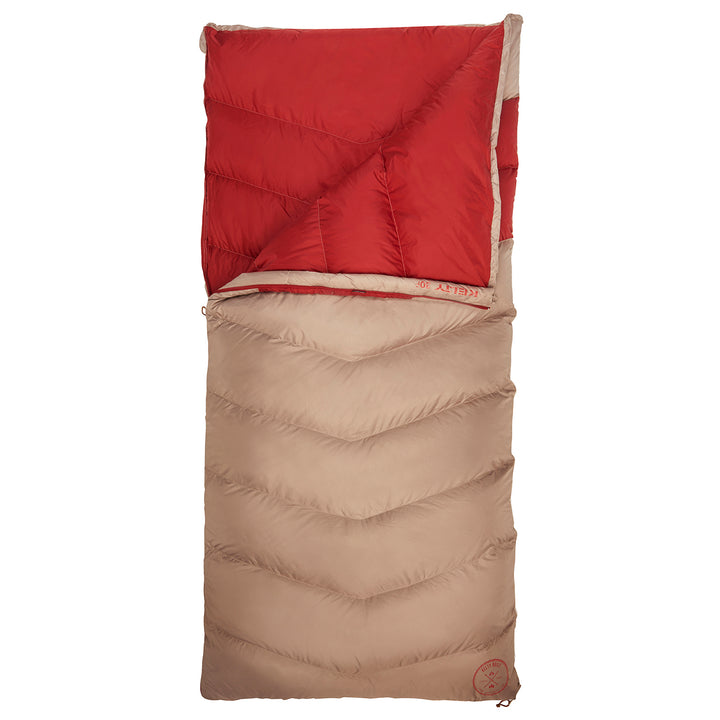 Kelty Galactic 30 Sleeping Bag - Women's Tan/Red Dahlia