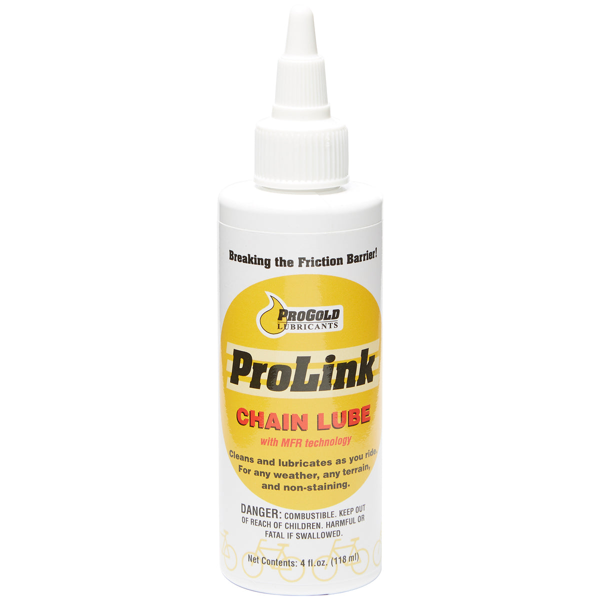 ProGold Prolink Chain Lube 4oz Squeeze Bottle