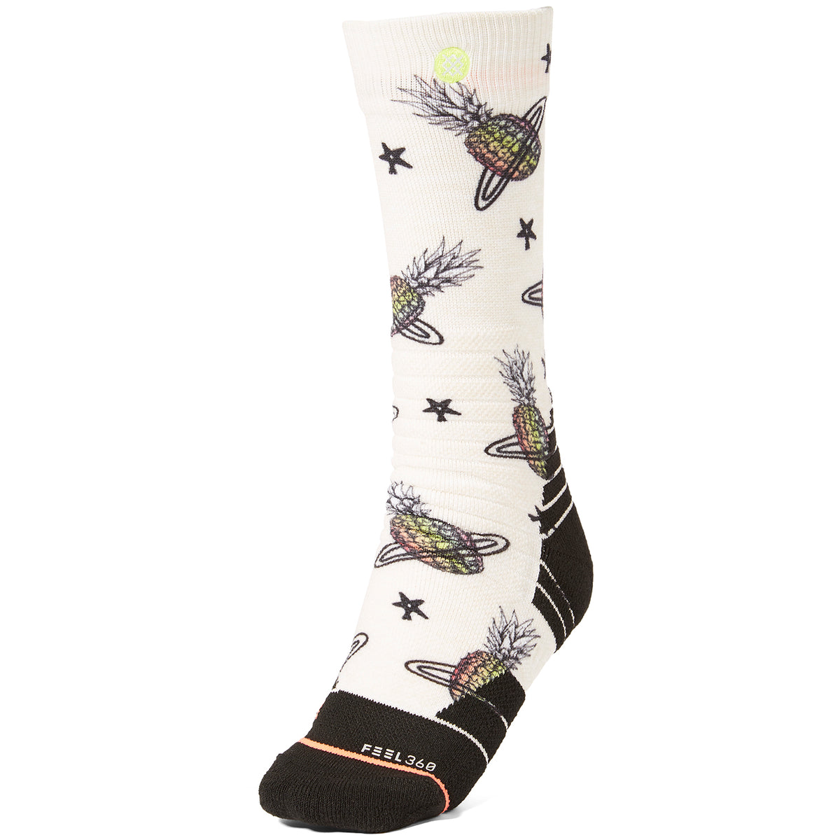 Stance Pineapple Planet Snow Socks - Women's Cream