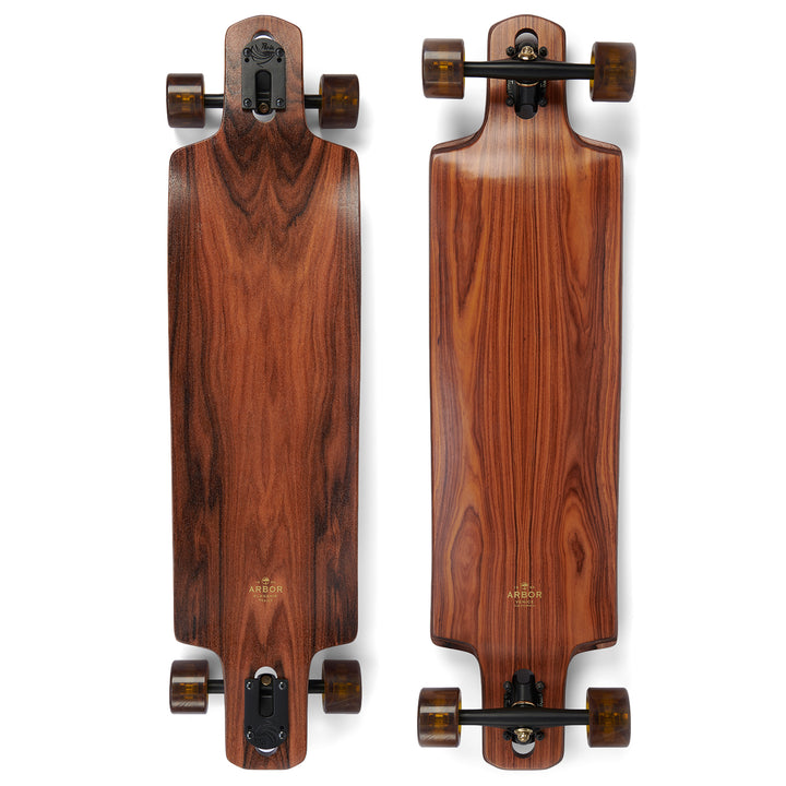 Arbor Dropcruiser Flagship Longboard Complete Palisander