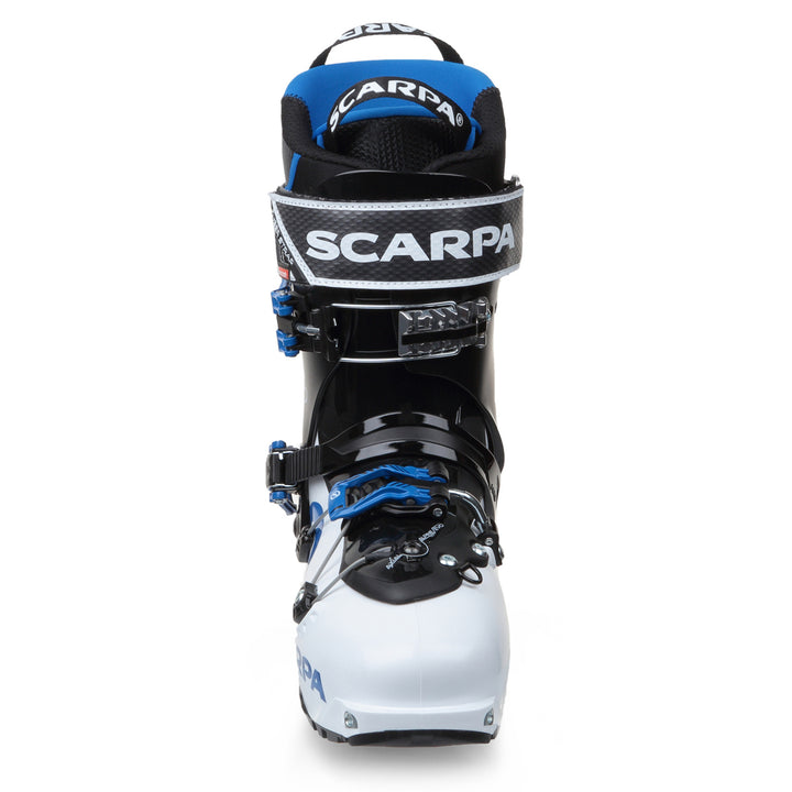 Scarpa Maestrale RS Alpine Touring Ski Boots 2021 White/Black/Blue