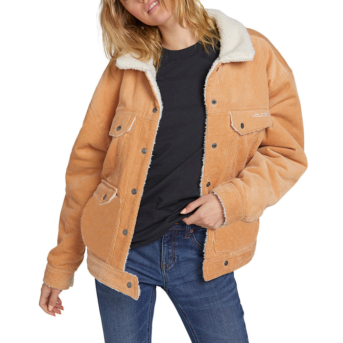 Volcom Woodstone Reversible Jacket - Women's Camel