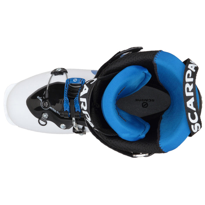Scarpa Maestrale RS Alpine Touring Ski Boots 2021 White/Black/Blue