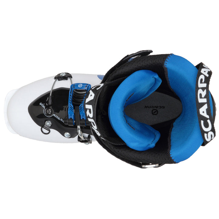 Scarpa Maestrale RS Alpine Touring Ski Boots 2021 White/Black/Blue