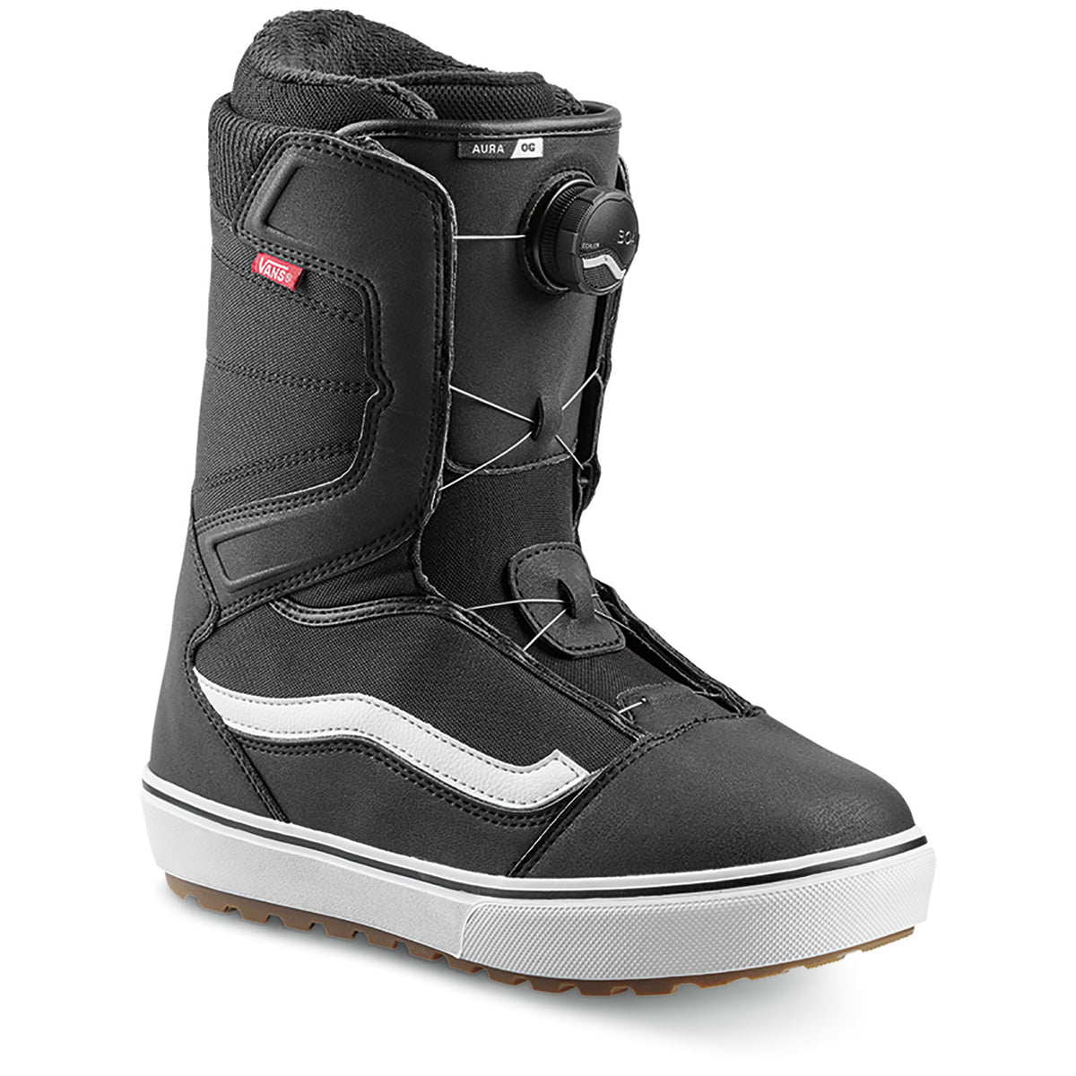 Vans Aura OG Snowboard Boots 2020 Black/White