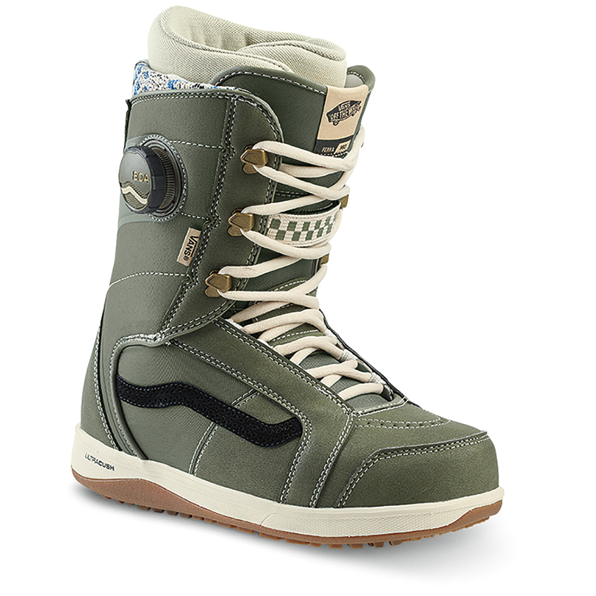Vans Ferra Pro Snowboard Boots - Women's 2020 Lichen Green/Macadamia