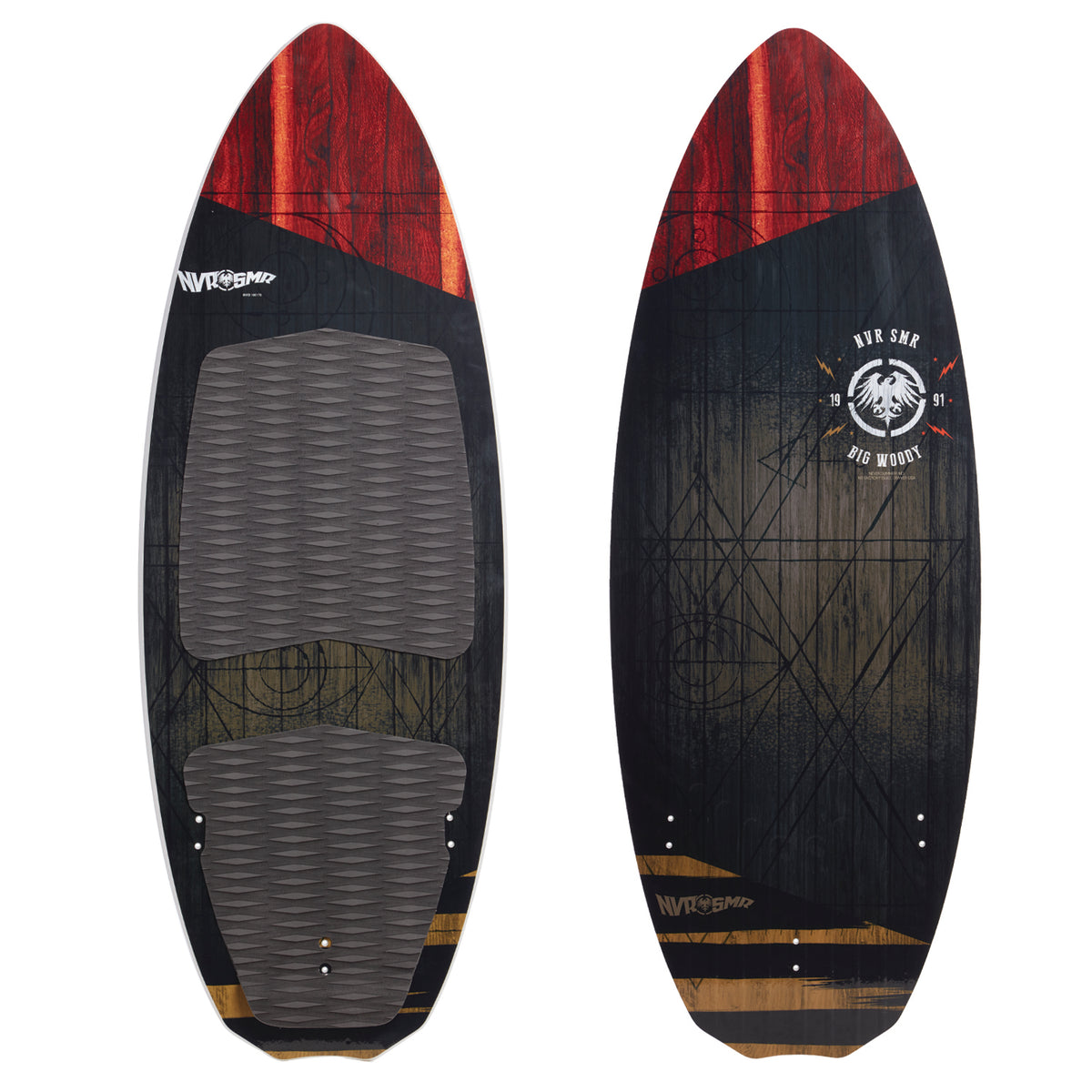 Never Summer Big Woody Wakesurf Board 2018