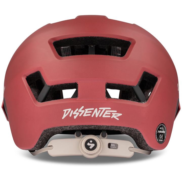 Sweet Protection Dissenter Bike Helmet Matte Earth Red