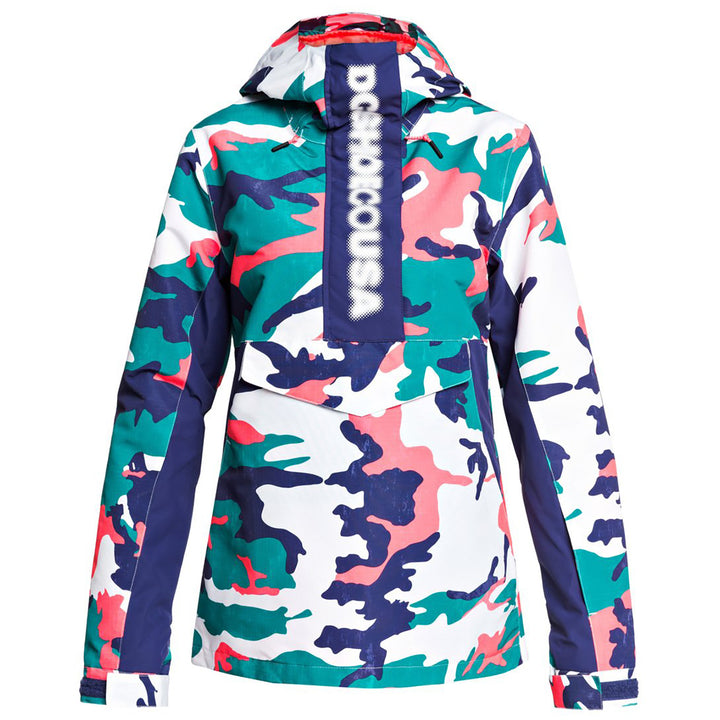 DC Envy Anorak - Women's Blue Grass Wmn Vintage Camo