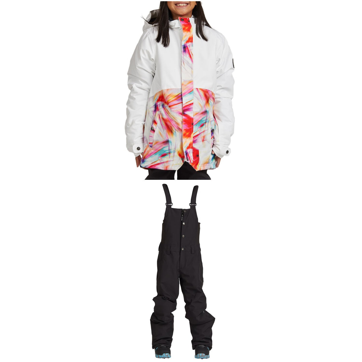 Nikita Sitka Jacket + Nikita Evergreen Bibs - Big Girls'