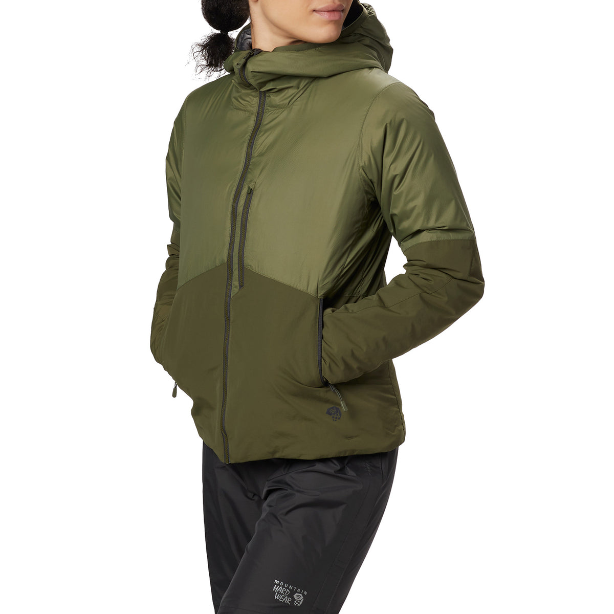 Mountain Hardwear Compressor™ Hoodie - Women's Dark Army