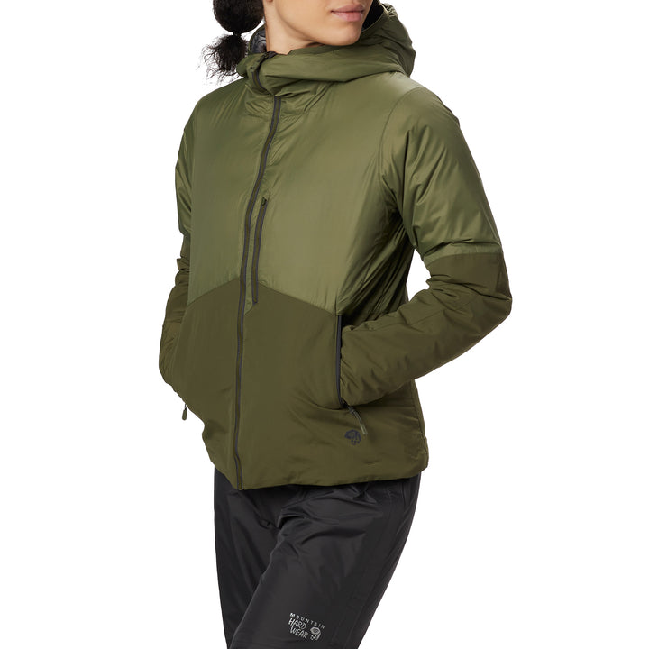 Mountain Hardwear Compressor™ Hoodie - Women's Dark Army