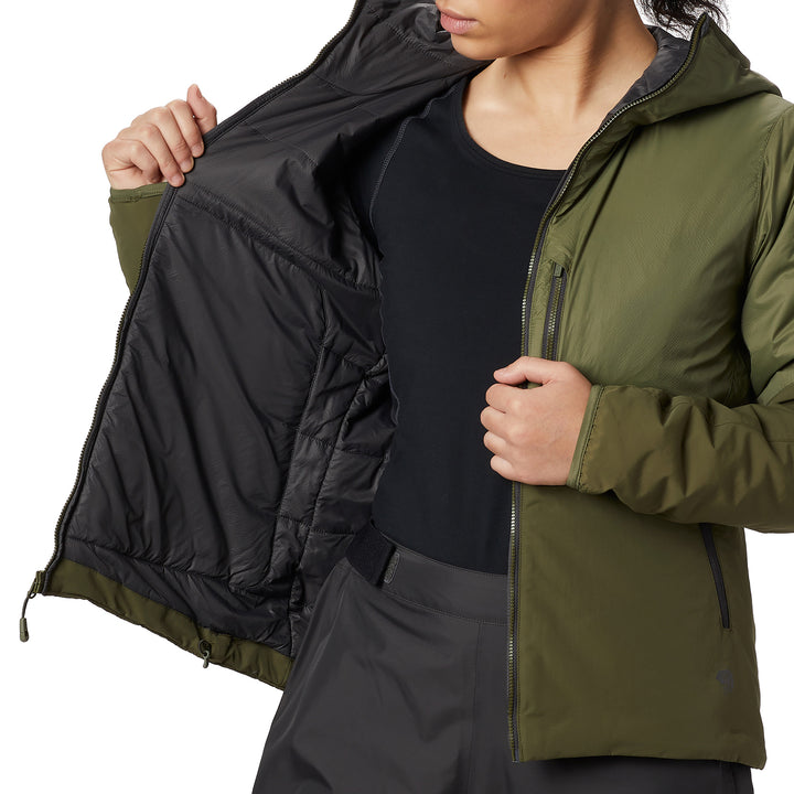 Mountain Hardwear Compressor™ Hoodie - Women's Dark Army