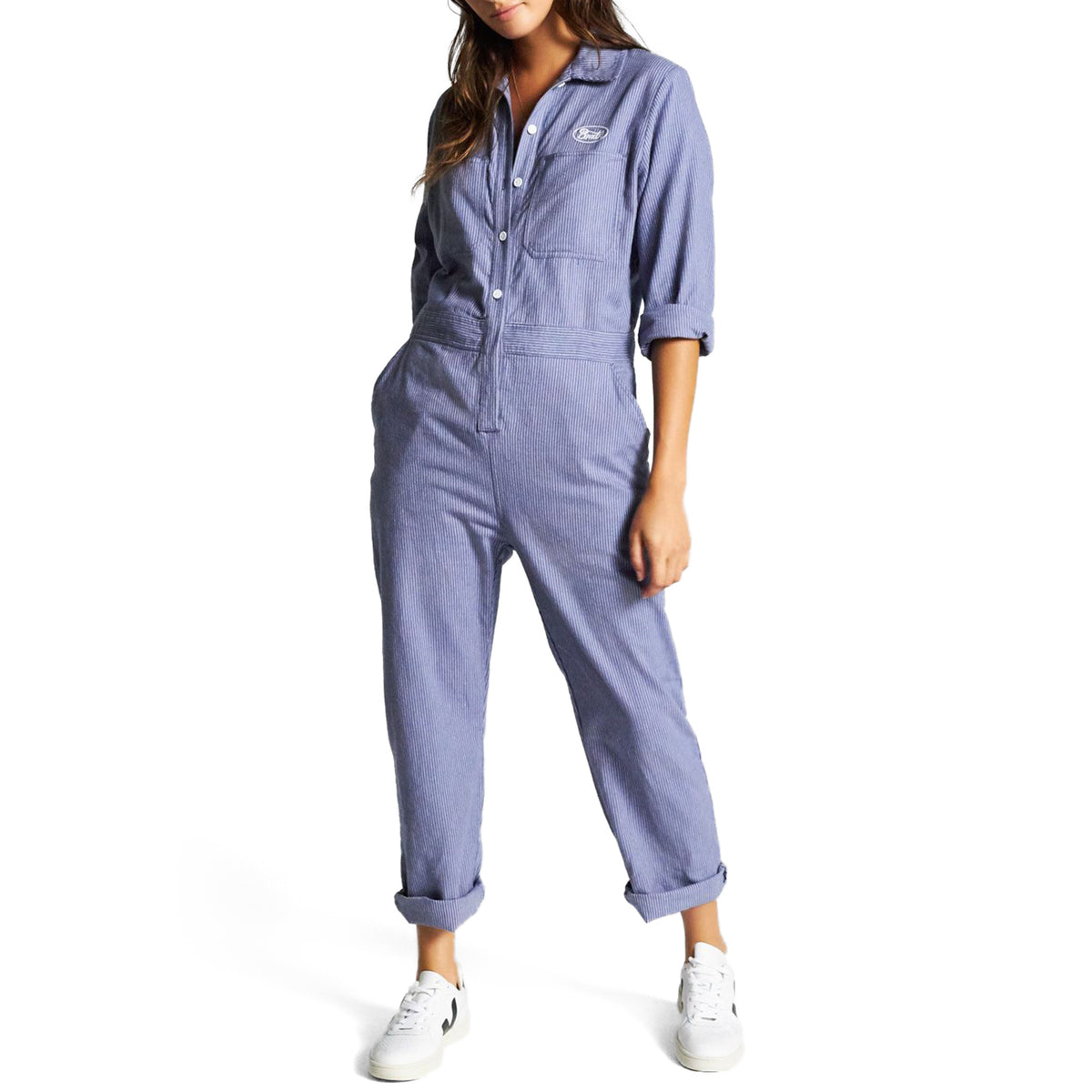 Brixton Albion Coveralls - Women's Washed Navy