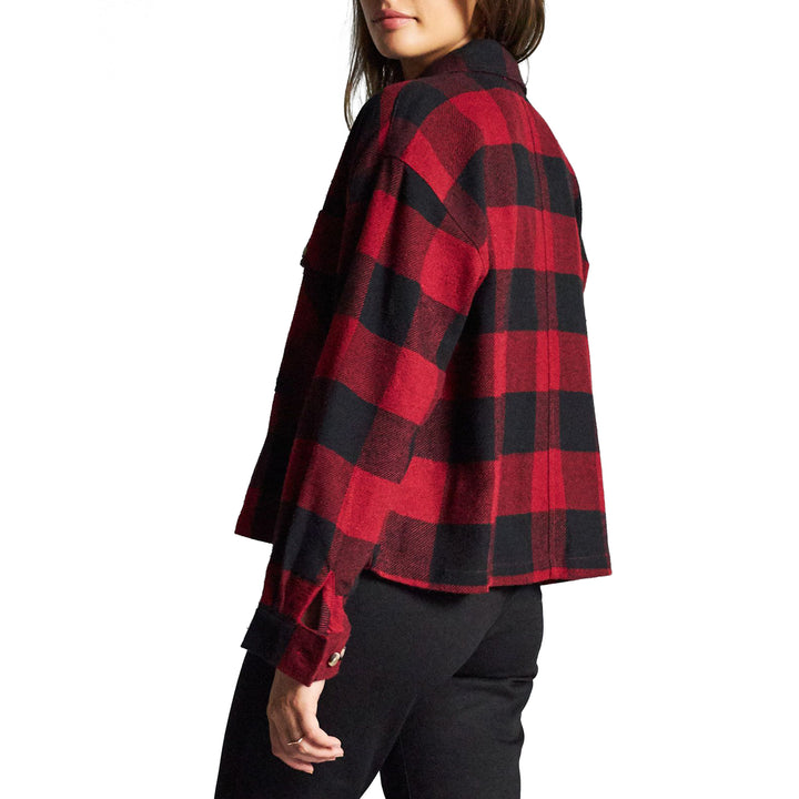 Brixton Astoria Flannel Overshirt - Women's Cardinal