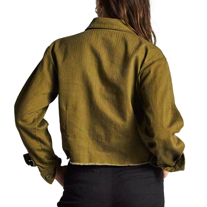 Brixton Abbott Overshirt - Women's Olive