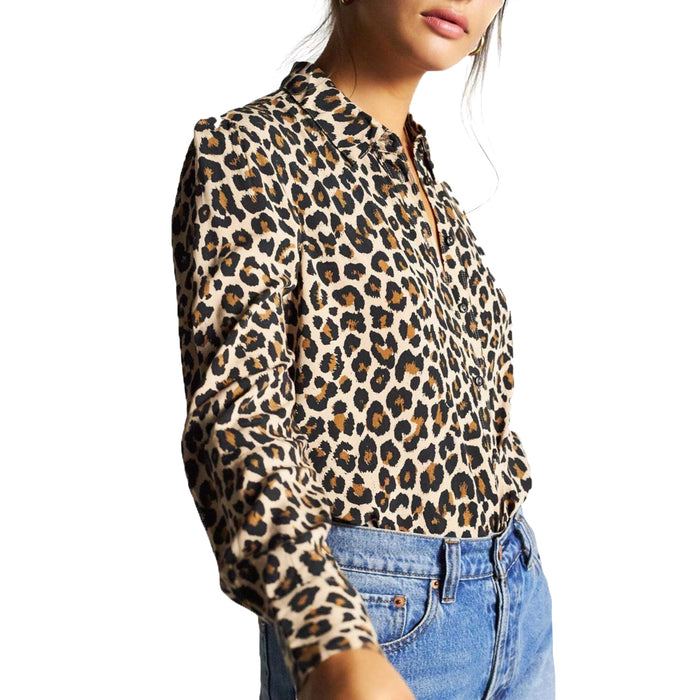 Brixton Kate Shirt - Women's Leopard