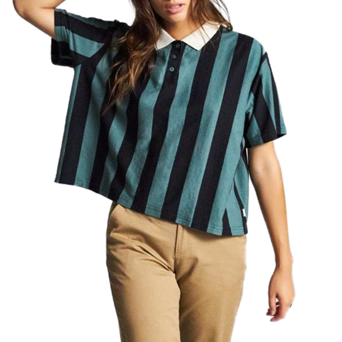 Brixton Abbie Polo - Women's Black