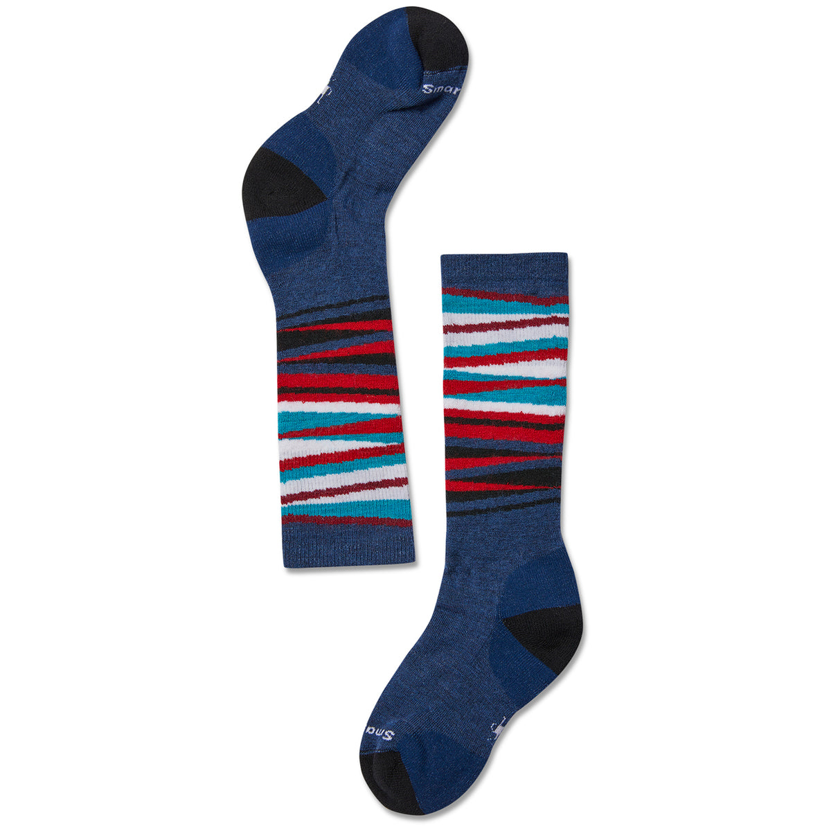 Smartwool Kids' Wintersport Stripe Socks - Kids' Alpine Blue