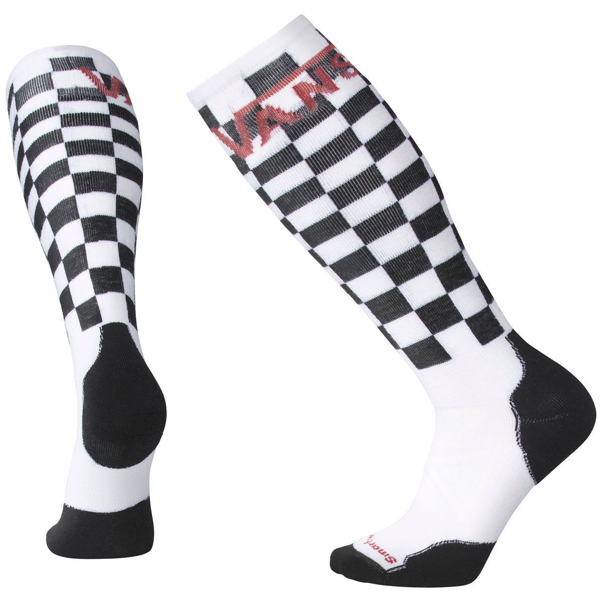 Smartwool PhD® Slopestyle Medium Vans Checkerboard Socks White