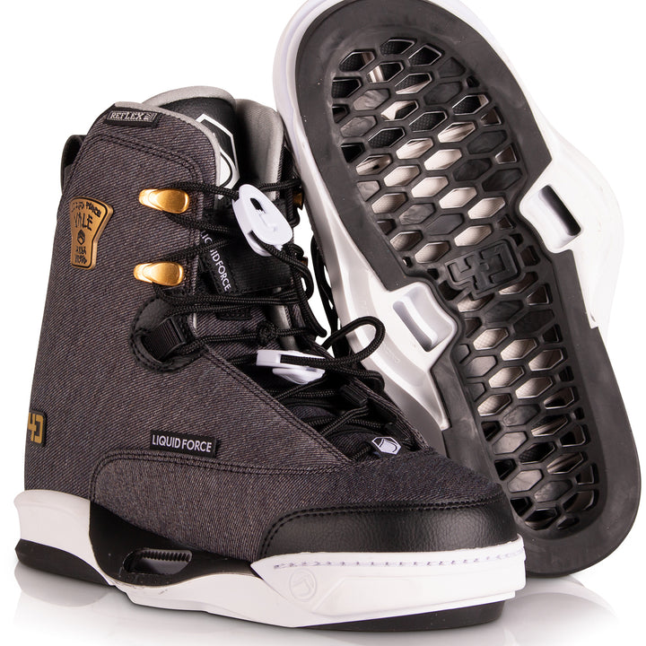 Liquid Force Vale 4D Wakeboard Bindings - Women's 2020 Heather Gray