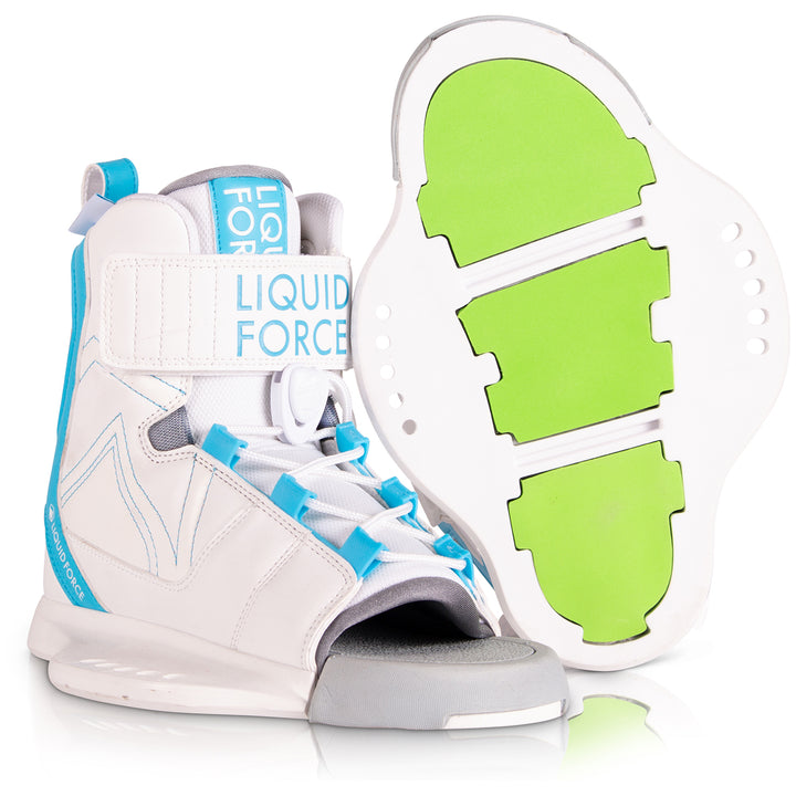Liquid Force Dream Wakeboard Bindings - Girls' 2021 White